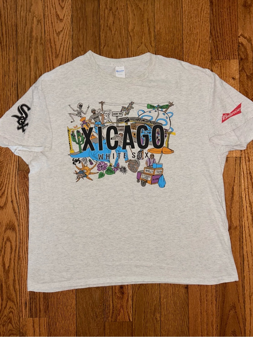 Chicago White Sox " Xicago" Hispanic Heritage T-Shirt Size XL
